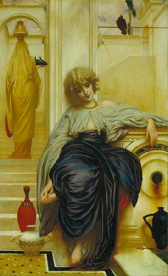 Lord Frederic Leighton Lieder ohne Worte Norge oil painting art